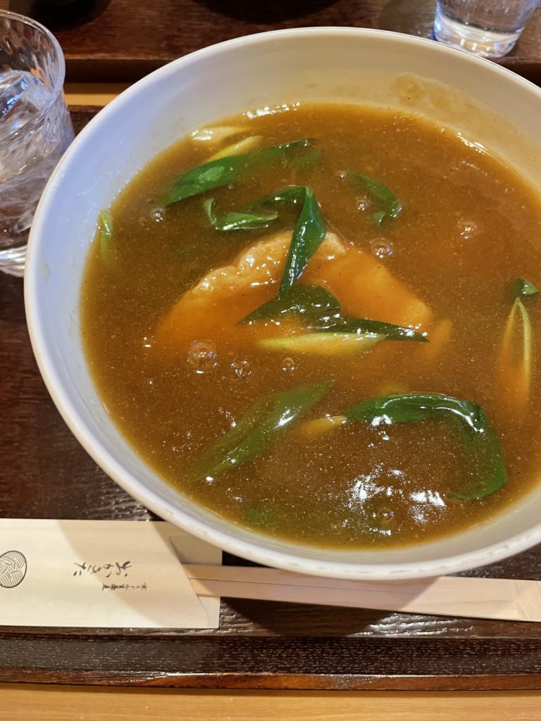 おかきたカレーうどん